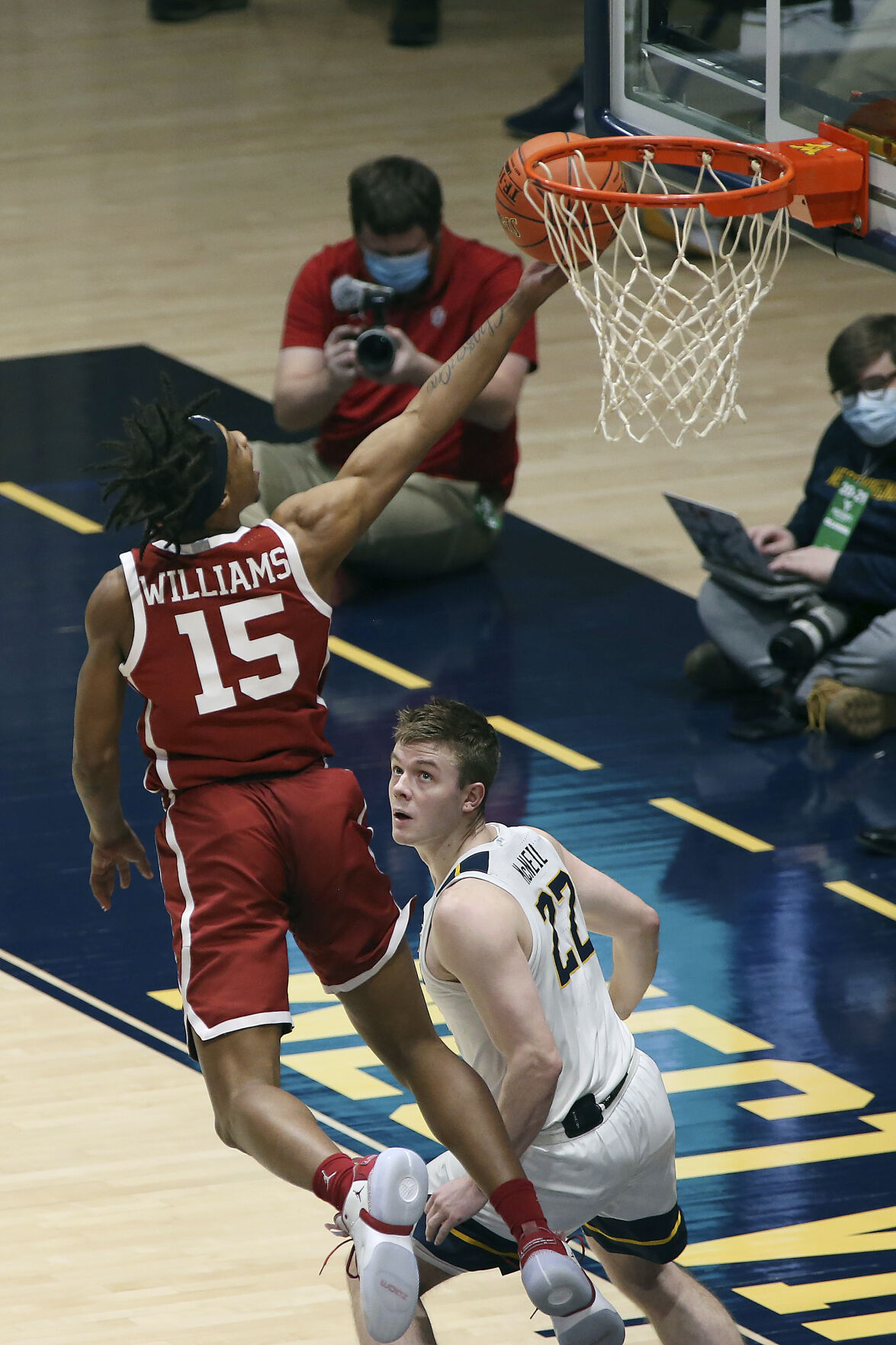Oklahoma West Virginia Basketball
